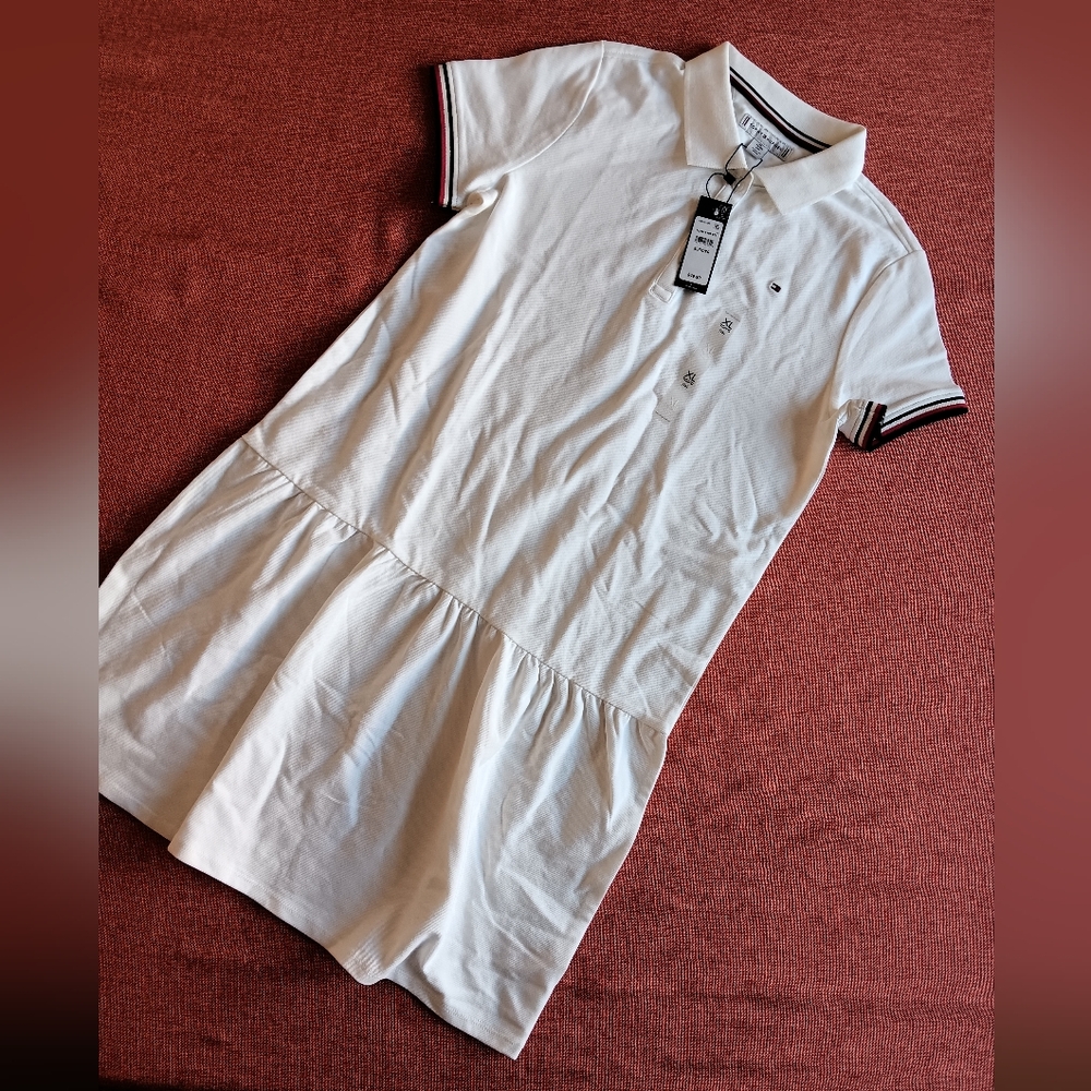 Tommy hilfiger girls size xl (16) polo dress